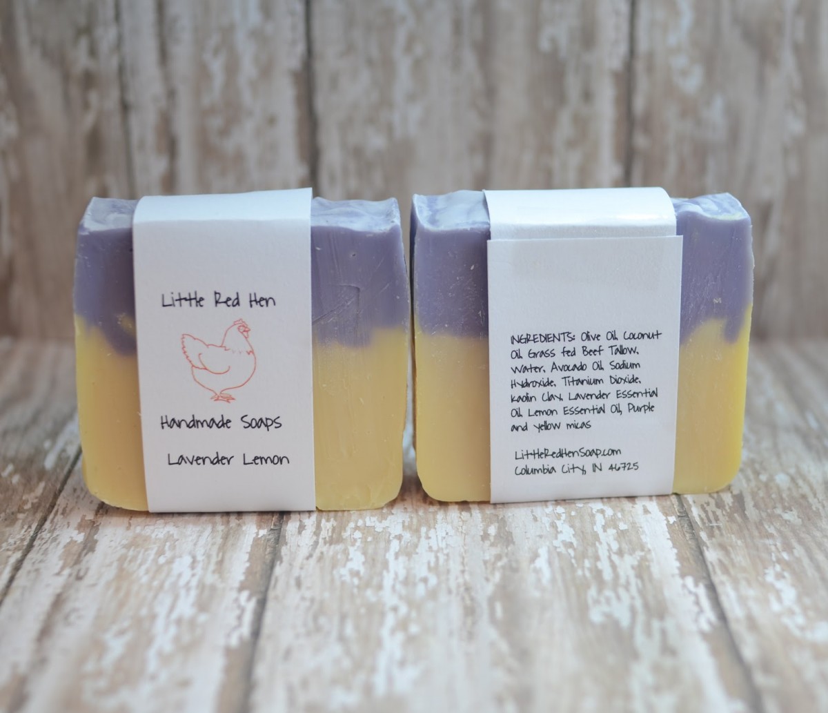 Lavender & Lemon Soap – Little Red Hen